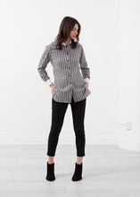 Load image into Gallery viewer, Striped Tuxedo Shirt