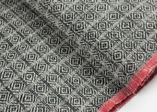 Load image into Gallery viewer, Diamond Scarf in Black/Natural